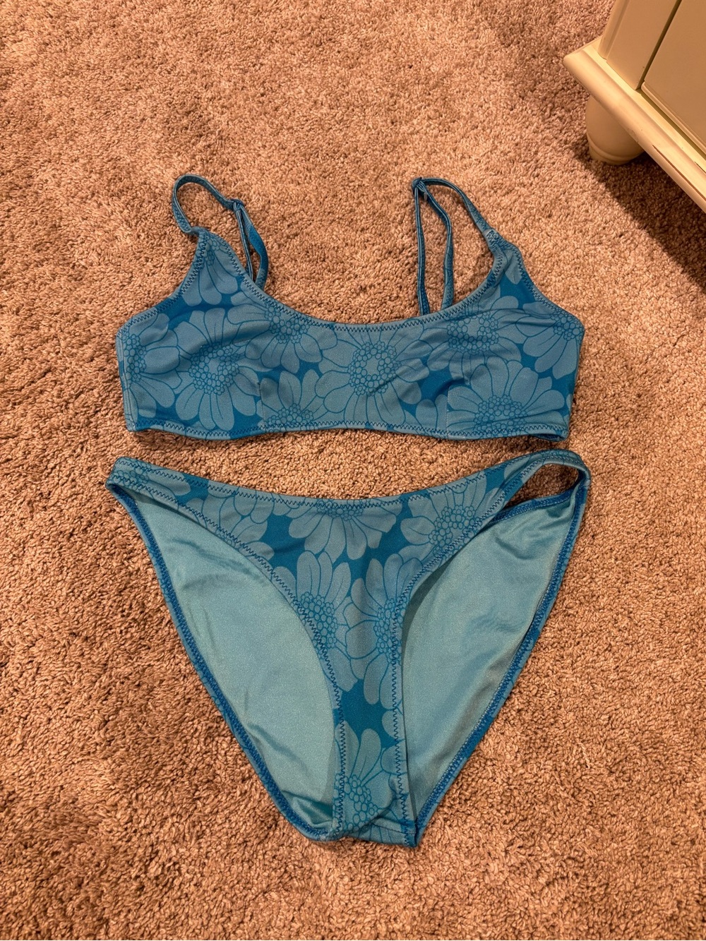 Triangl Blue Floral Bikini